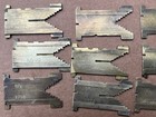 Vintage Linotype Printing Letter Press Brass Matrix Mat Group Of 11 — photo 2