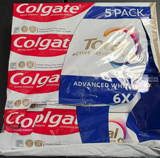 4-Pack Colgate Total Active Prevention Advanced Whitening Toothpaste Exp/2027