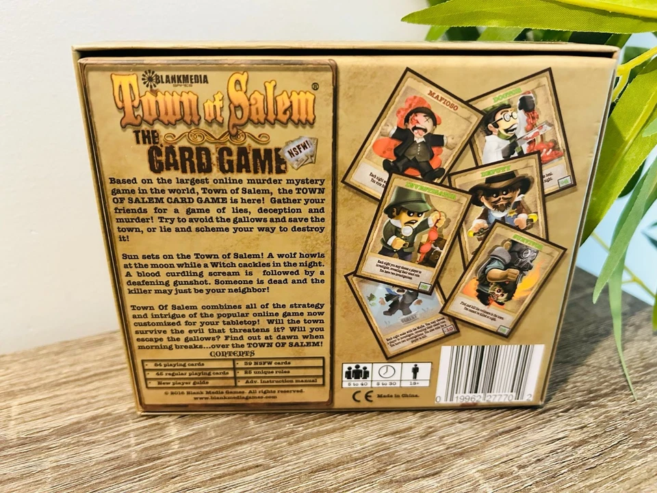 Town of Salem The Card Game NSFW Edition by Blankmedia Games Kickstarter Edition - Image 3 of 3