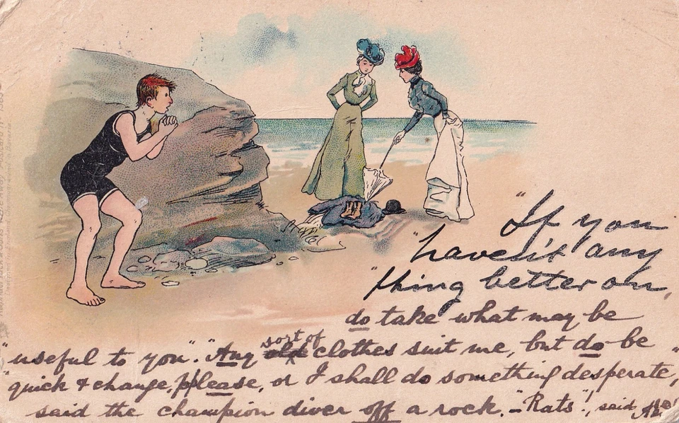 LANCE THACKERAY WRITE AWAY TUCK 1365 IF YOU HAVEN'T ANYTHING BETTER ON c1903 - image 1 of 1