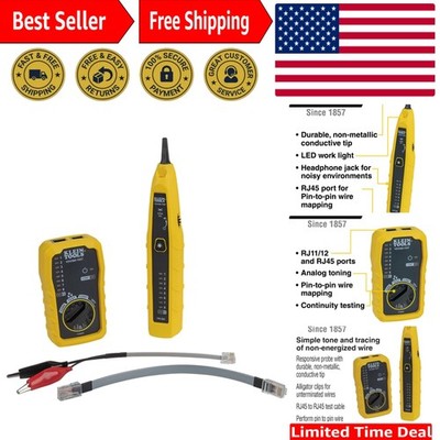 705 Wire Tracer Tone Generator & Probe Kit for Easy Wire Mapping and Testing