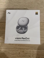 VIAM REC DOT AI RECORDING EARBUDS BRAND NEW IN BOX