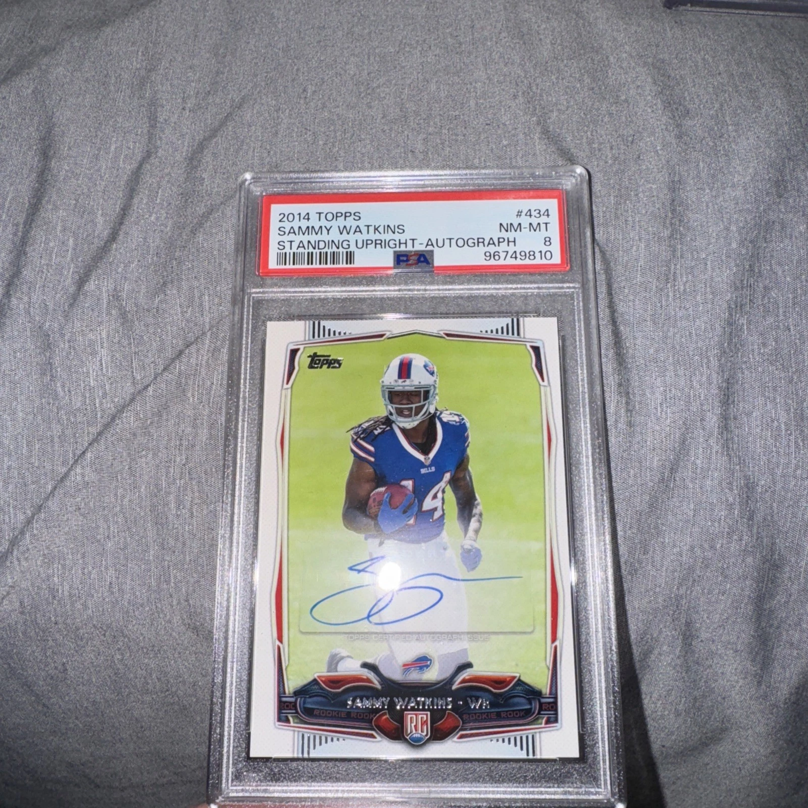Sammy Watkins Topps #434 Standing Upright-Autograph
