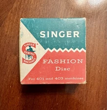 #14 Singer Top Hat Fashion Disc Cam Sewing Comb 403 401 500 503 600 # 14