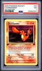 2000 Pokemon Base Set Team Rocket 1st Edition Charmander 50/82 PSA 7