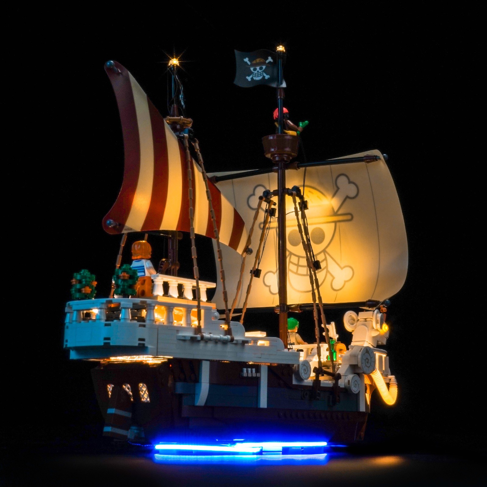 LocoLee Kit Luci LED per LEGO 75639 La Nave dei Pirati Flying Lamb Light Set foto 6