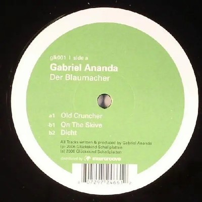 Gabriel Ananda Der Blaumacher Vinyl Single 12inch Glückskind Schallplatten