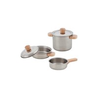 Kochset SterneküChe, 2 TöPfe Und 1 Pfanne