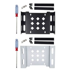 Sturdy Metal Hard Drive Mounting Bracket for 2.5" SSD And 3.5"Hard Drive PC Case