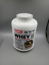 Basic Supplements Whey Protein 5lb Powder ~ Boston Cream Donut ~ Expires 12/2027 13.99 per gallon