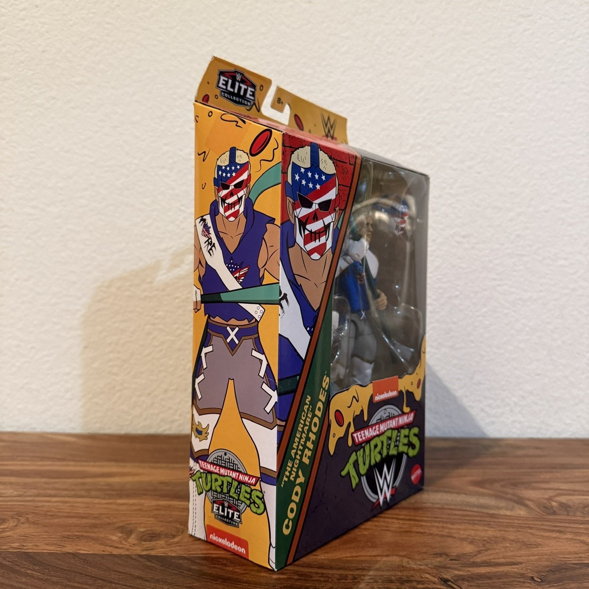 TMNT x WWE CODY RHODES CASEY JONES 7” Action Figure Collectible