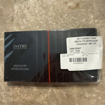 10 Initio Prives ABSOLUTE APHRODISIAC Eau De Parfum EDP 1.5 ml X 10= 15 ml TOTAL