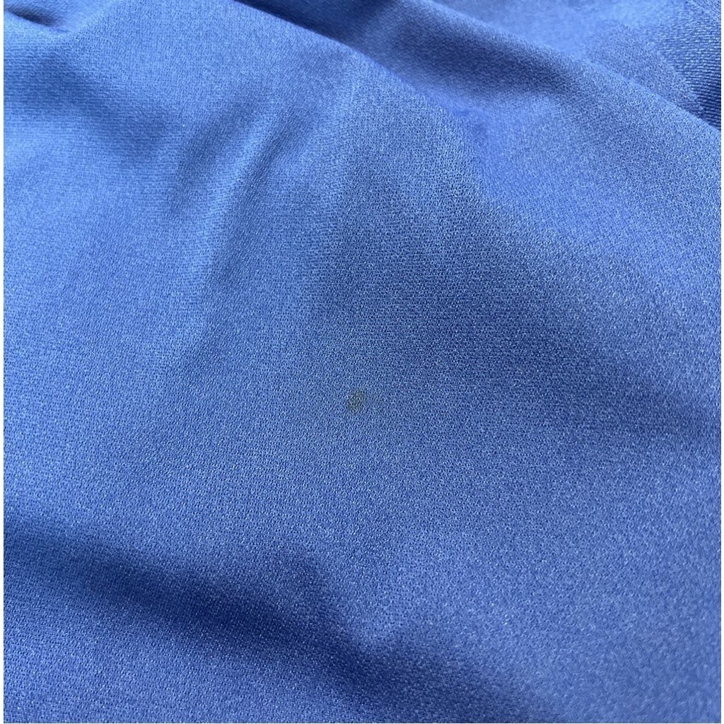 Curtain Call Blue Bodysuit Lyrical Adult M Asymmetrical Hem Sequin Ruched USA