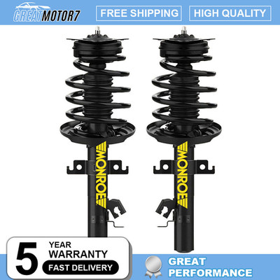 Front Monroe OE Complete Struts For 2014-2020 Nissan Rogue 4X4 Lifetime Warranty