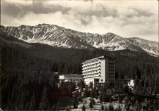 RPPC Hotel Zotavova Roh Nizke Tatry Slovakia vintage postcard a535