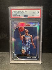 Darius Bazley 2019-20 Panini Hoops Silver /199 Oklahoma City Thunder #249 PSA 10