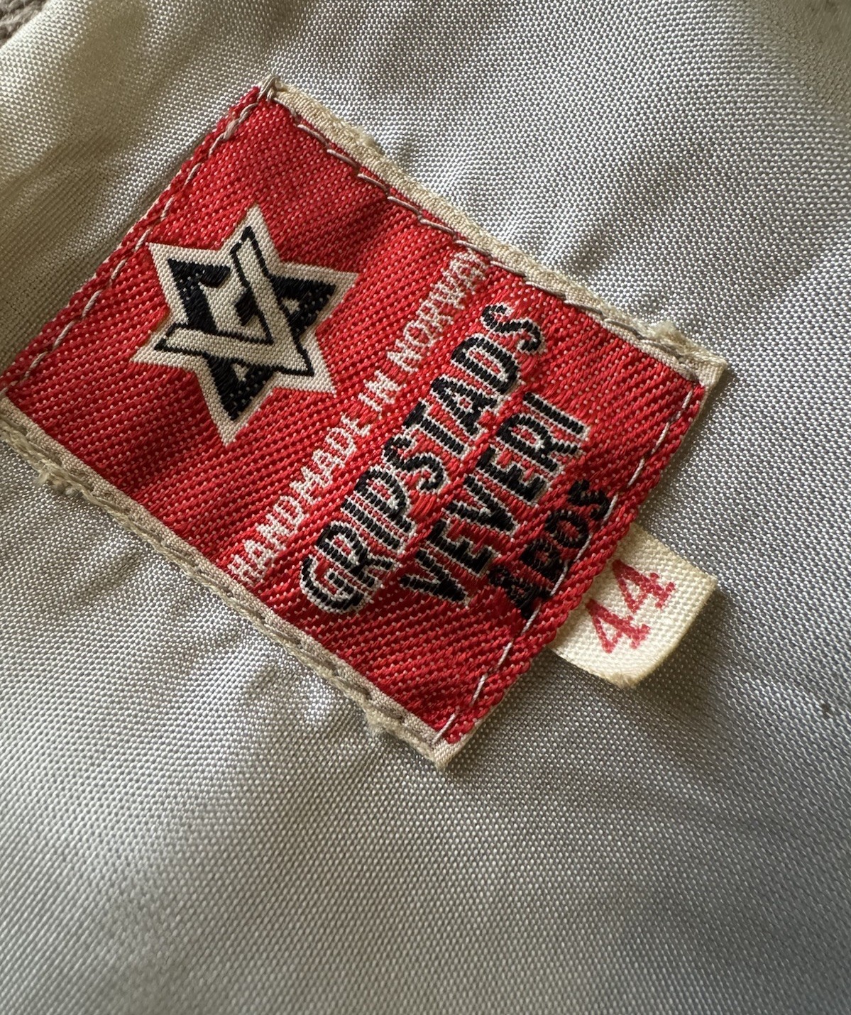 Vintage 1940s Norwegian Gripstads Veveri Woven Wo… - image 4
