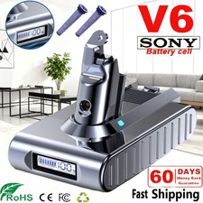 9500mAh Battery For Dyson V6 DC58 Animal DC59 SV09 SV03 Battery W LED Display
