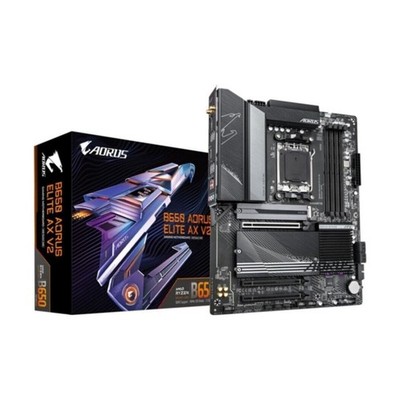 GIGABYTE B650 AORUS ELITE AX V2 Mainboard AM5 ATX Defekt Bastler Ungetestet OVP