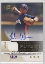 2009 Signature Stars USA Future Watch Jersey /799 Asher Wojciechowski Auto w8t