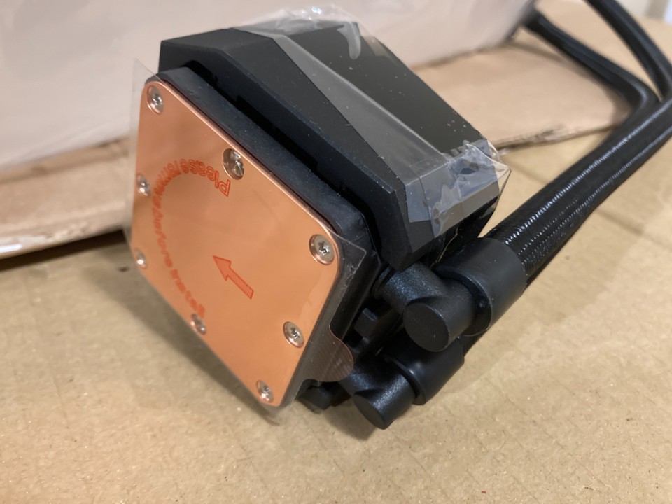 MSI Mag Core Liquid P360 Liquid CPU Cooler Radiator & Pump BOXED For ...