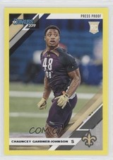 2019 Panini Donruss Rookies Press Proof Yellow CJ Gardner-Johnson Chauncey 0qr0