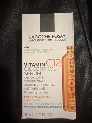 La Roche-Posay Suero puro de vitamina C al 12% para cara con ácido hialurónico