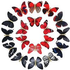 18 Pieces Glitter Butterfly Hair Clips for Girls Teens Women Trendy Styles