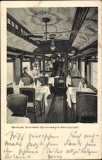 Ak Speisewagen, Deutsche Eisenbahn Gesellschaft - 11538191