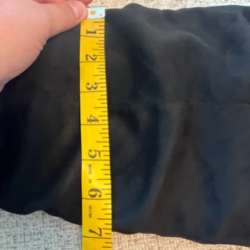 NEW in Box Dream Pairs Black Suede Stretchy Tall Boots Size 10 Short Heel - Picture 10 of 16