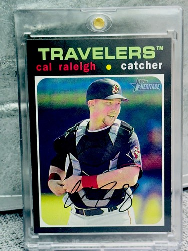 Cal Raleigh RARE ROOKIE RC TRAVELLERS TOPPS INVESTMENT CARD SSP MARINERS MVP ROY - Bild 2 von 12
