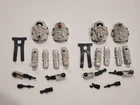 GI Joe Cobra S.N.A.K.E. armor lot complete set x2 1983 ARAH SNAKE