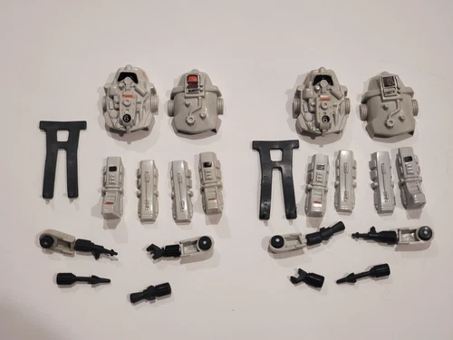 GI Joe Cobra S.N.A.K.E. armor lot complete set x2 1983 ARAH SNAKE