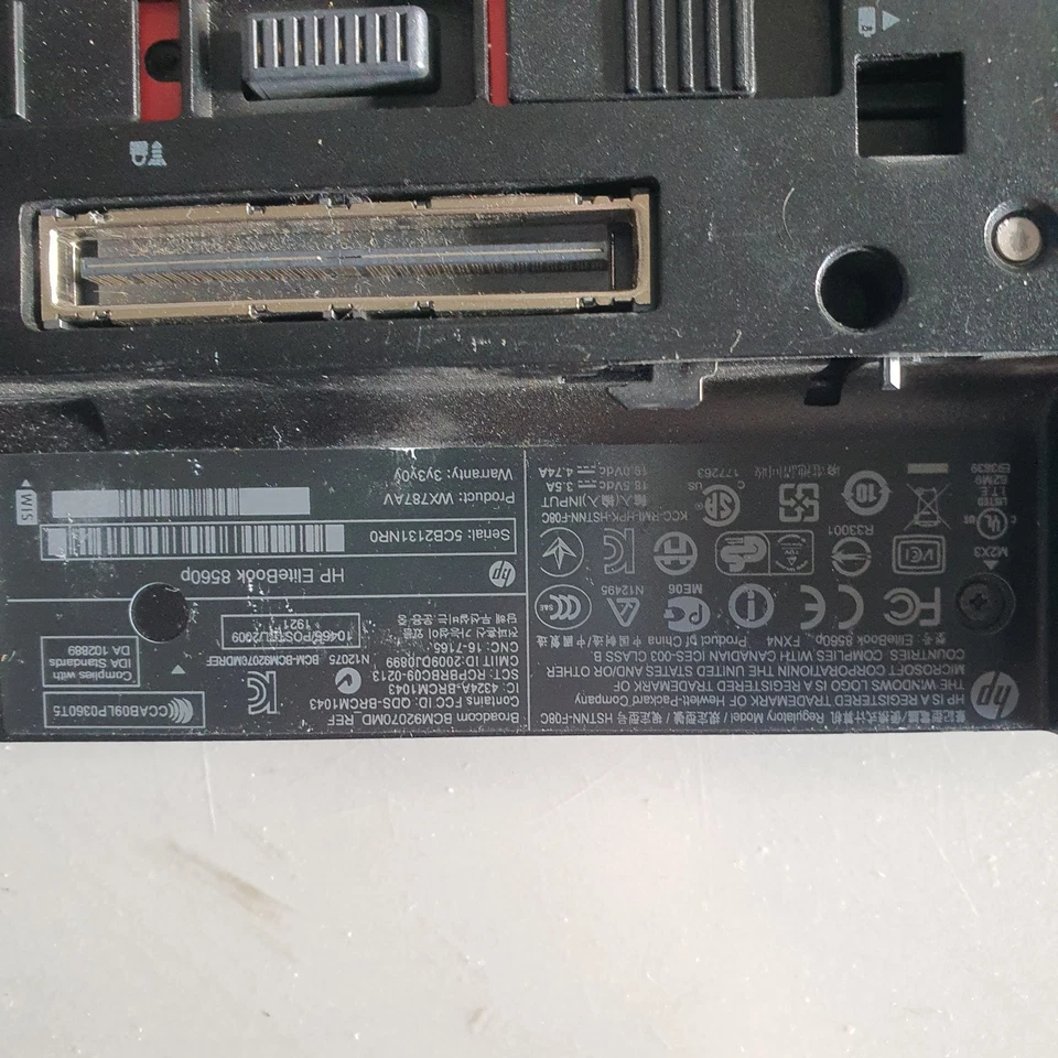 HP EliteBook 8560p Laptop zum Verkauf – Zustand siehe Fotos - Bild 4 von 4