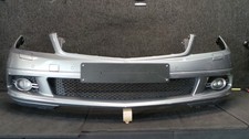 E65-242 * Mercedes W204 C-Klasse Stoßstange Vorne PDC Xenon 792 Paladiumsilber M