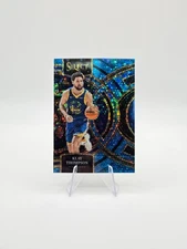 Klay Thompson 2023-24 Panini Select Premier Light Blue Disco SP /99 #198