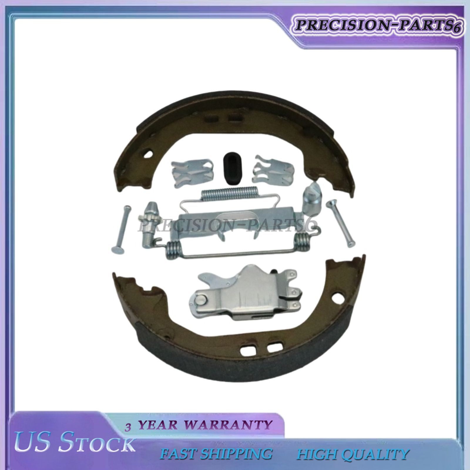Parking Brake Shoes & Accessory Fastener Kits Fit Maserati Ghibli Quattroporte/
