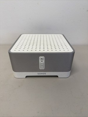 Sonos Connect:Amp White/Gray S2 Digital Media Streamer FOR PARTS/REPAIR