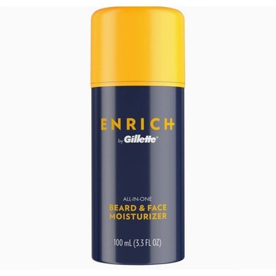 Enrich By Gillette All-in-One Beard & Face Moisturizer 100 ml (3.3 fl oz)
