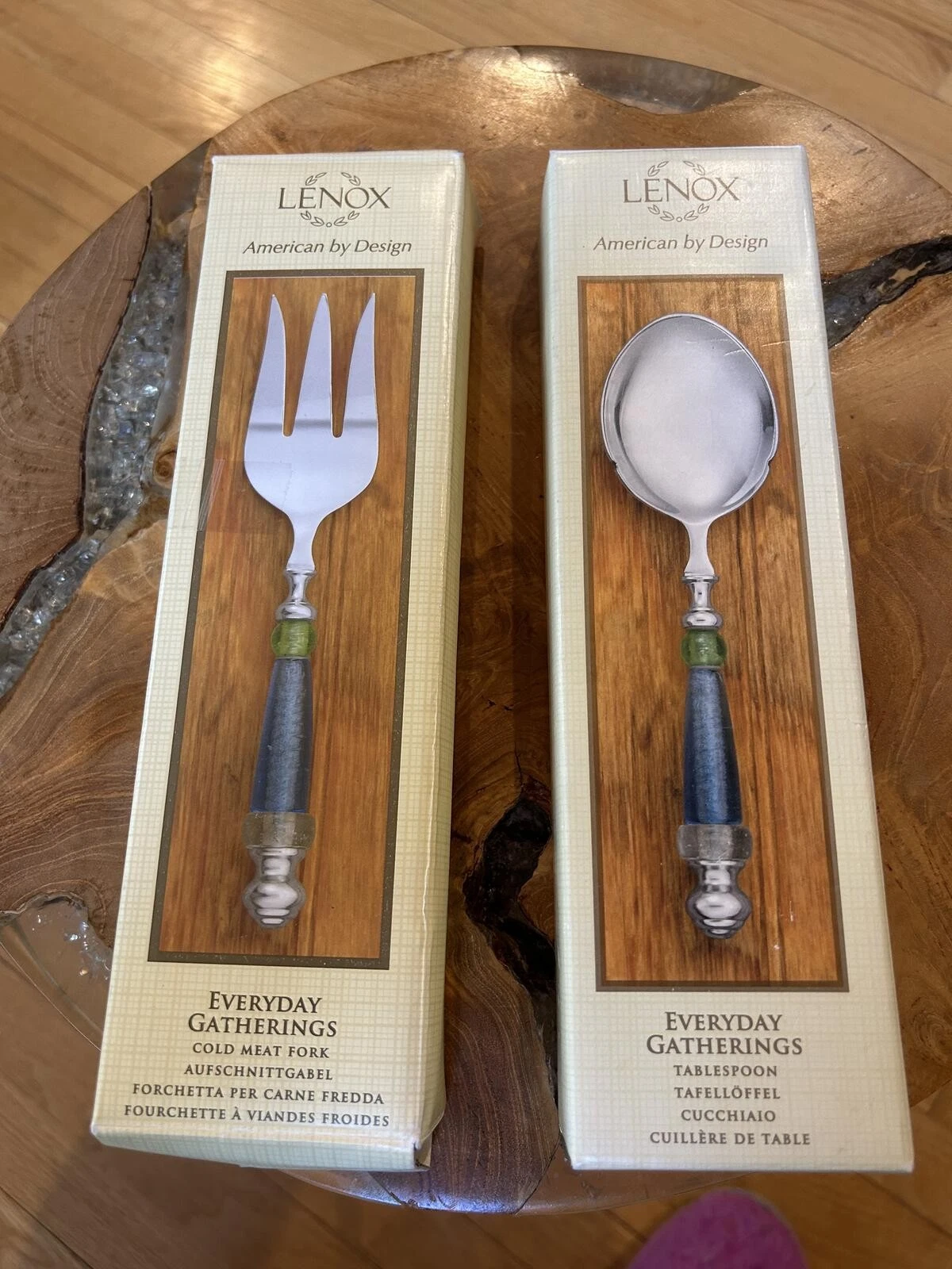 Lenox American by Design Everyday Gatherings Srvinfspoon and Cold Meat Fork Set