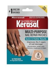 Kerasal Multi-Purpose Nail Repair Patches - 14 Count - Nail Repair