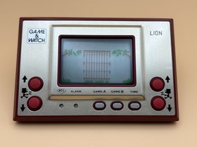 Nintendo Game & Watch LION LN-08 Gold Series NMIB 1981 Near Mint In Box