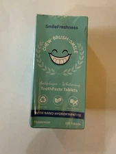 Toothpaste Tablets with Nano Hydroxyapatite Peppermint 120 Tablets BB 05/2026