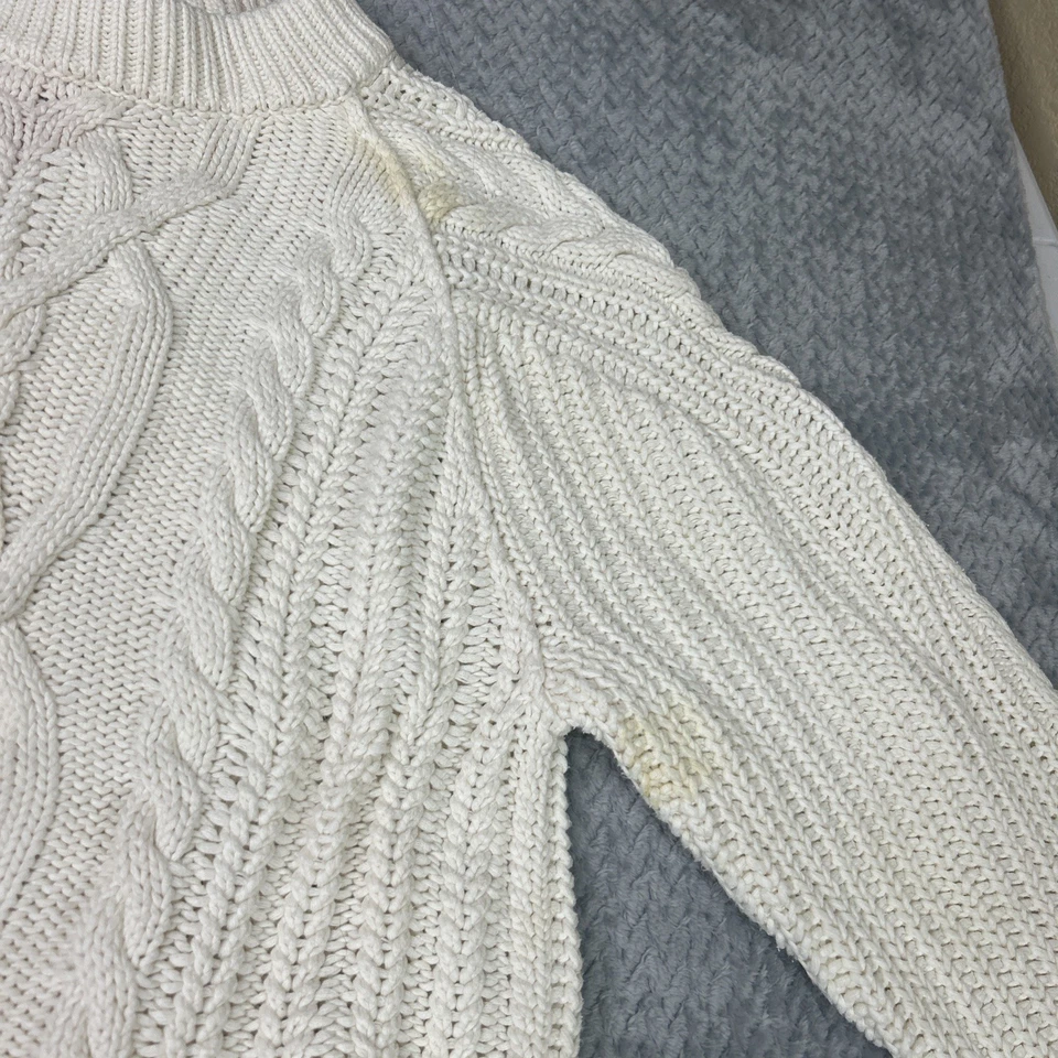 Suéter Free People Frankie Cable en Marfil para Mujer Talla XS Minimalista Foto 4 de 4