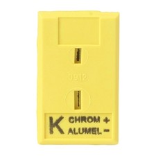 K-type Thermocouple Miniature Jack Socket Sensor Connections Stable At 180??C