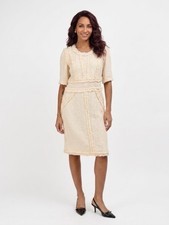 New Chanel Tweed Dress Size 46