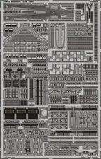 Eduard 1/350 Kriegsmarine Battleship Bismarck Detail Set (Revell) 53035