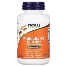 Probiotic-10, 100 Billion, 60 Veg Capsules