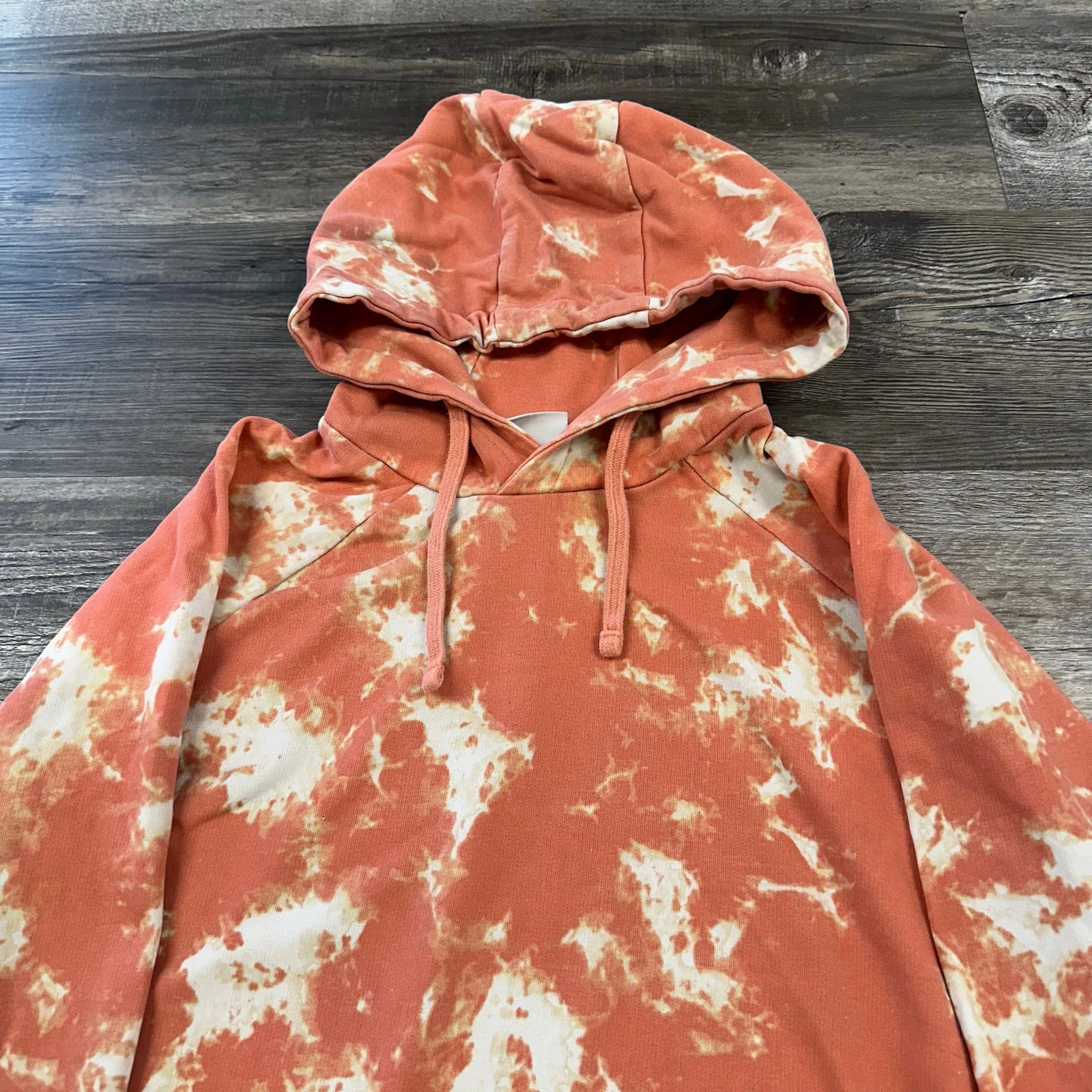 gymshark tie dye cotton blend running active pullover hoodie