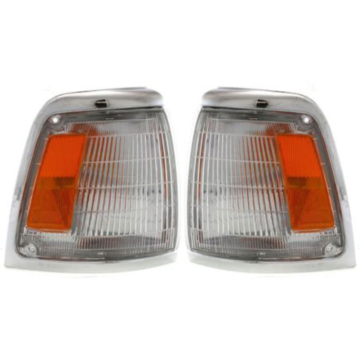 Chrome Side Parking Light Right for 92-95 Toyota Pickup 4x4